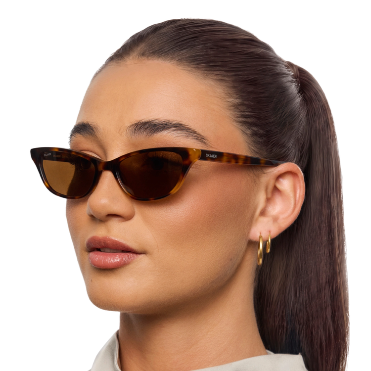 SKJAER 102S havana solbriller