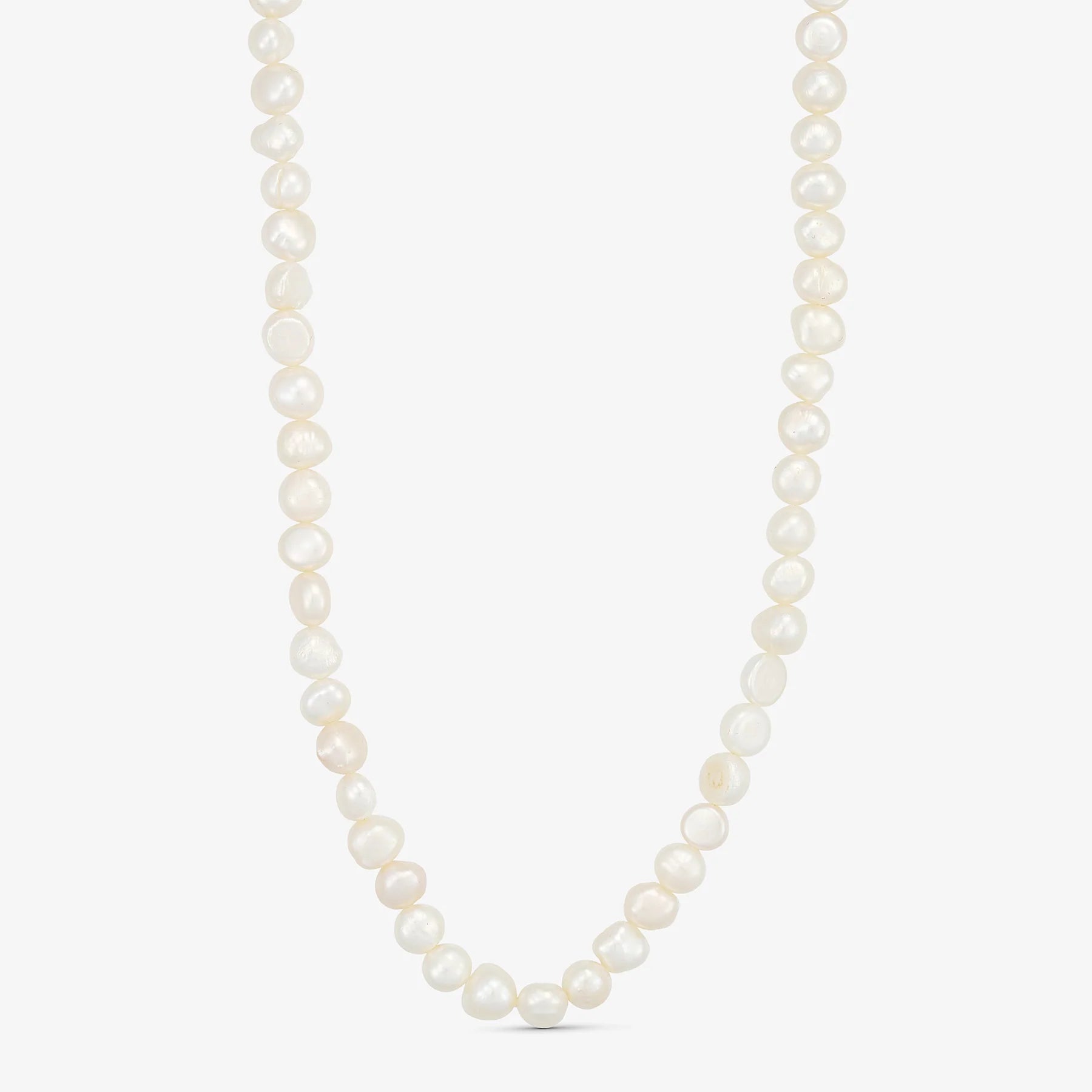 Classic Pearl Necklace - Hvid