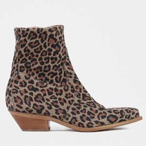 Aline Leopard støvle
