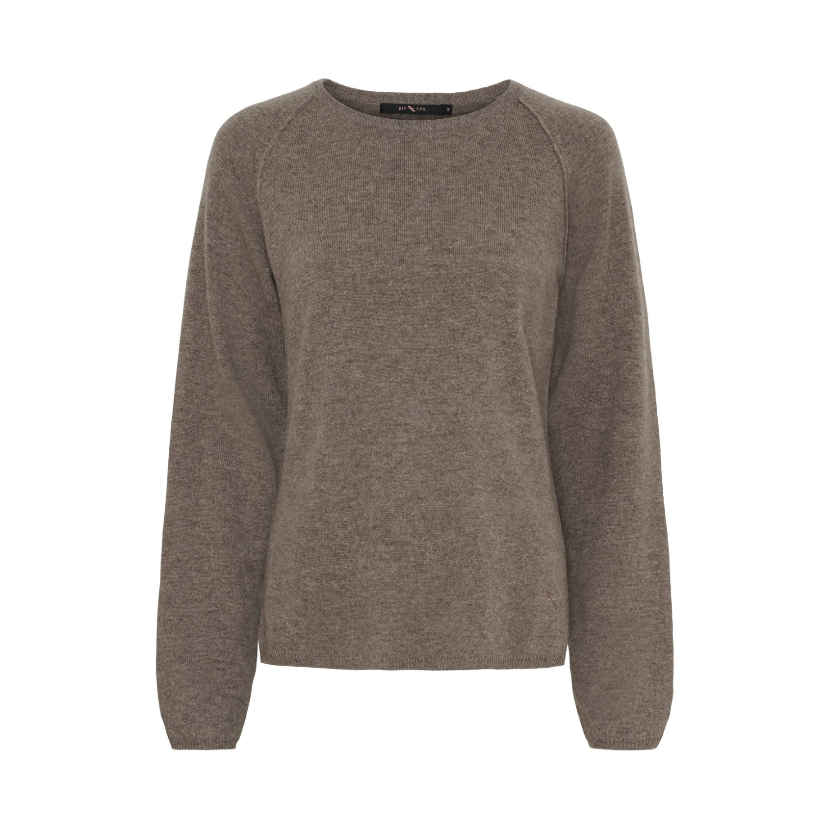Pullover i cashmere blanding