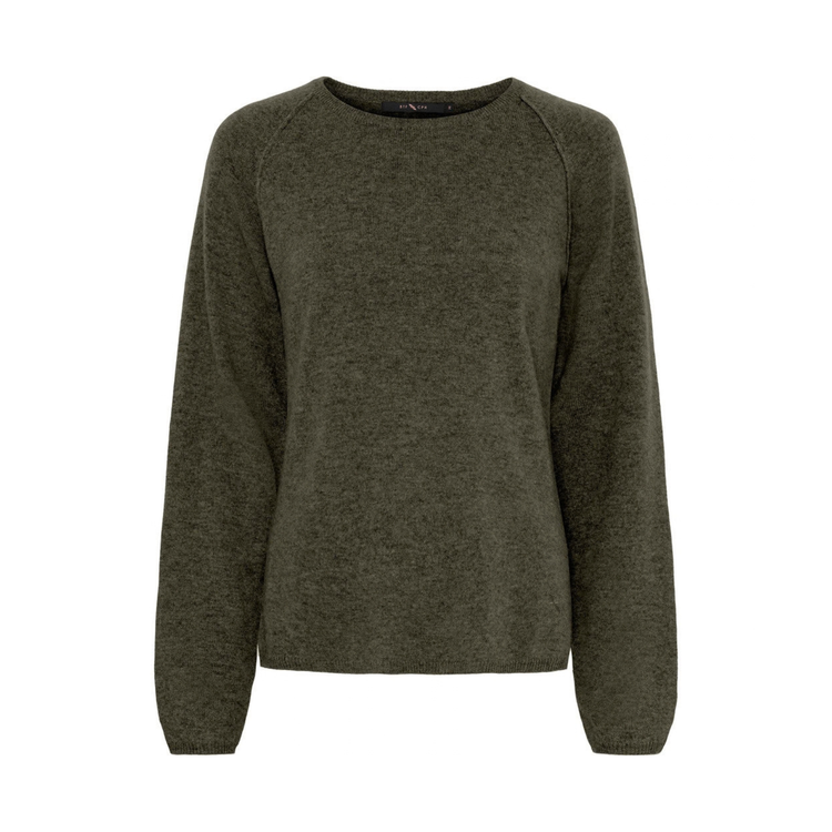 Pullover i cashmere blanding