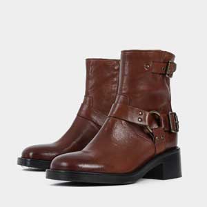 Carolina støvle Cognac