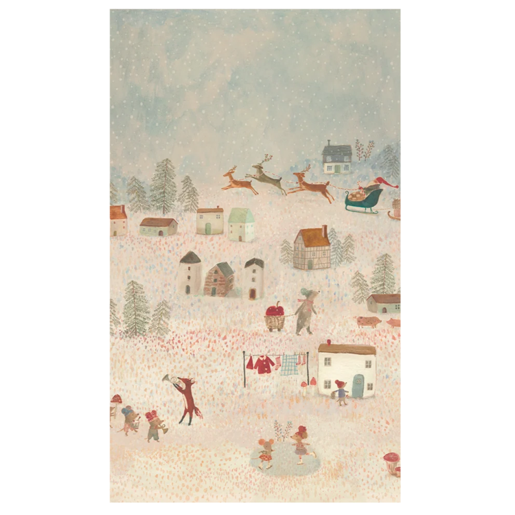 Gavepapir, 10 m - Santa is coming