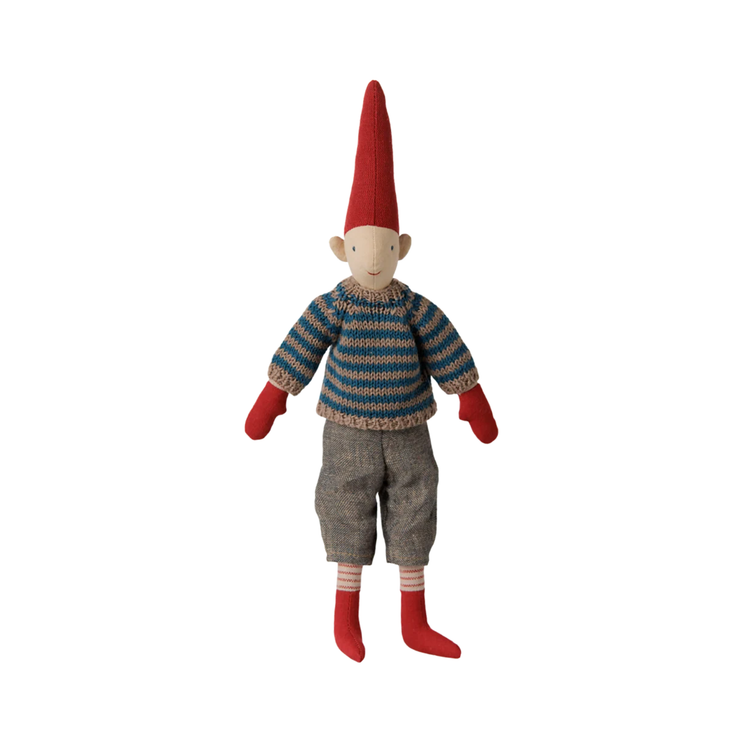 Pixy, Str. 2 - Dreng - Stribet strikket sweater