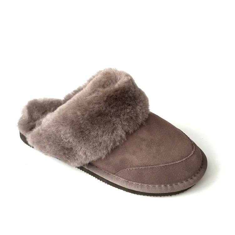 New Zealand Slippers Taupe