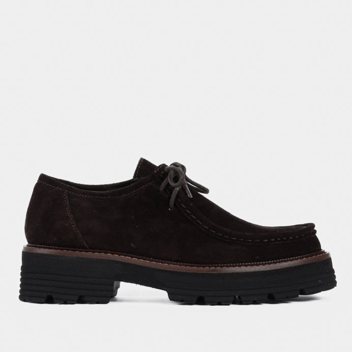 SIENNA mørkebrun ruskind