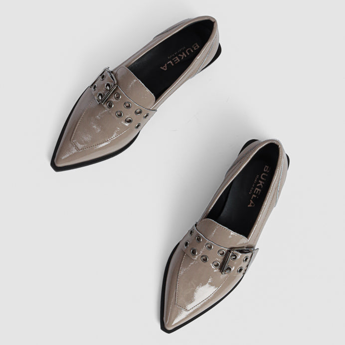 VALERIE loafers mud - 70% udsalg