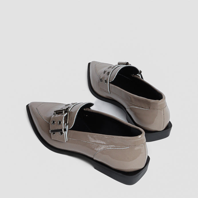 VALERIE loafers mud - 70% udsalg