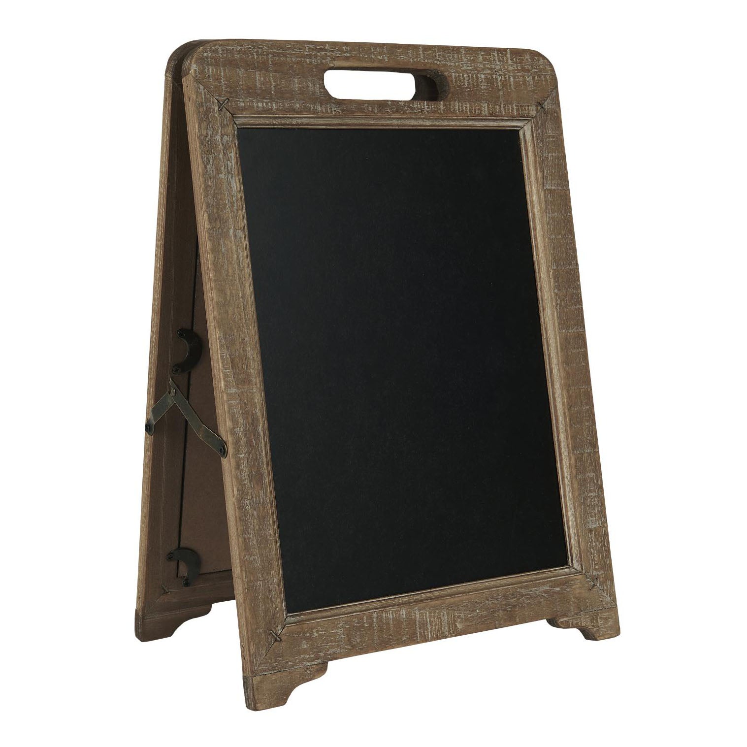 Tavle med træramme til huskeliste, beskeder eller andet. Trærammen giver et flot rustikt look.