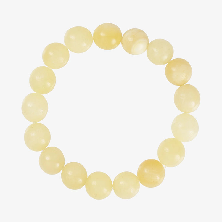 Jusi Pearl Bracelet - Light Yellow