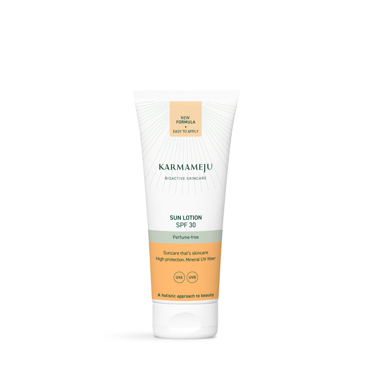 Solcreme, SPF 30, parfumefri, travel size