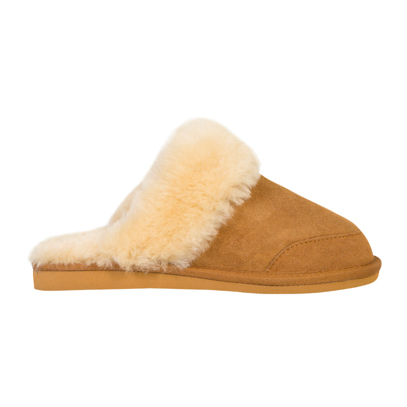 New Zealand Slippers Cognac