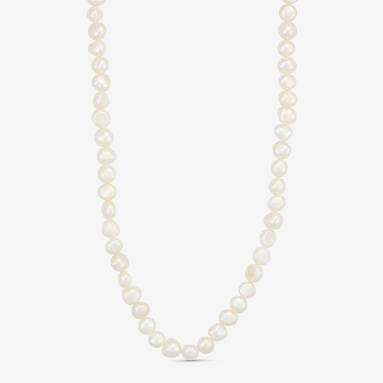 Classic Pearl Necklace - Hvid