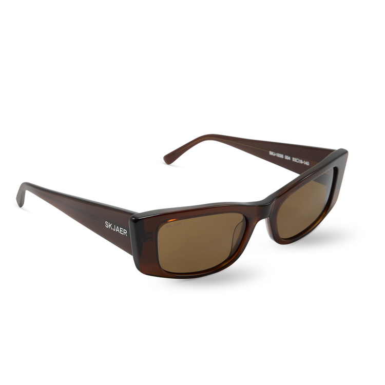 SKJAER 103S deep brown solbriller