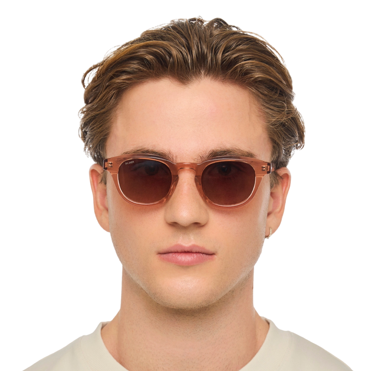 SKJAER 105S peach solbriller