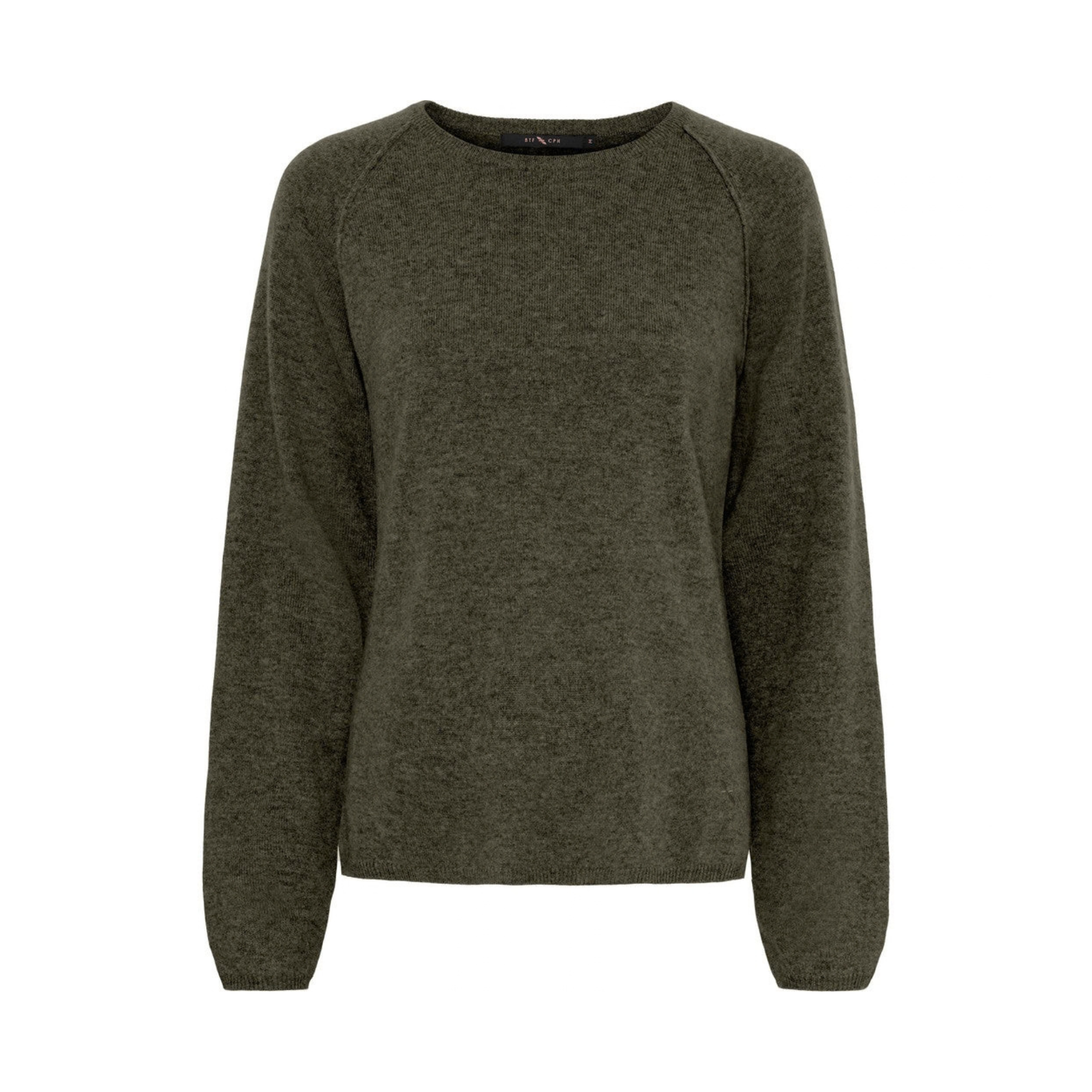 Pullover i cashmere blanding