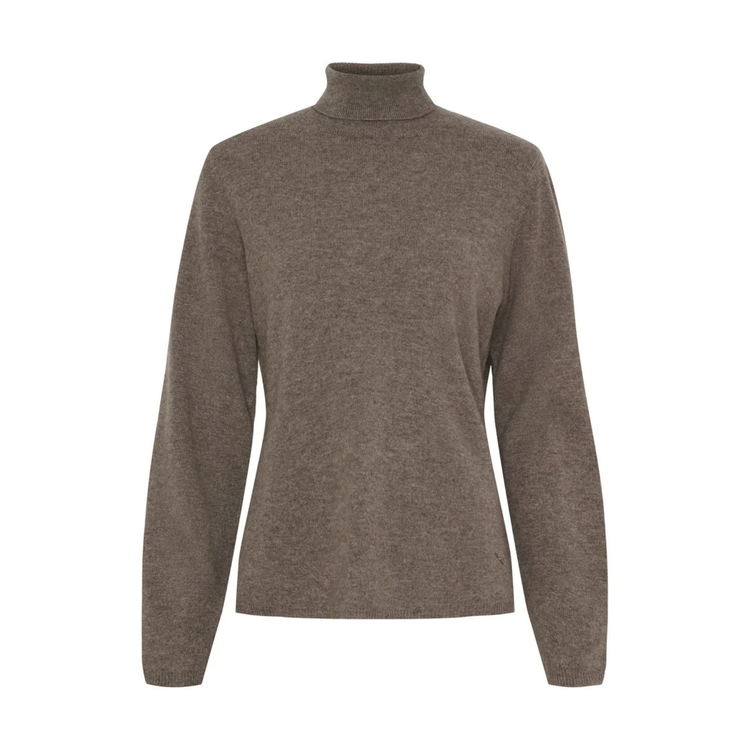 Turtleneck i cashmere blanding
