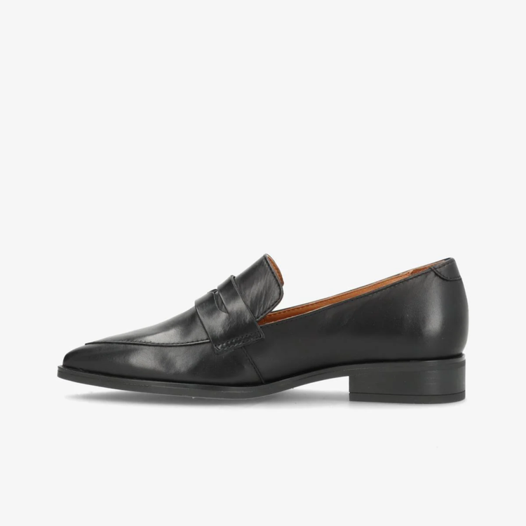 HENNY loafers sort læder