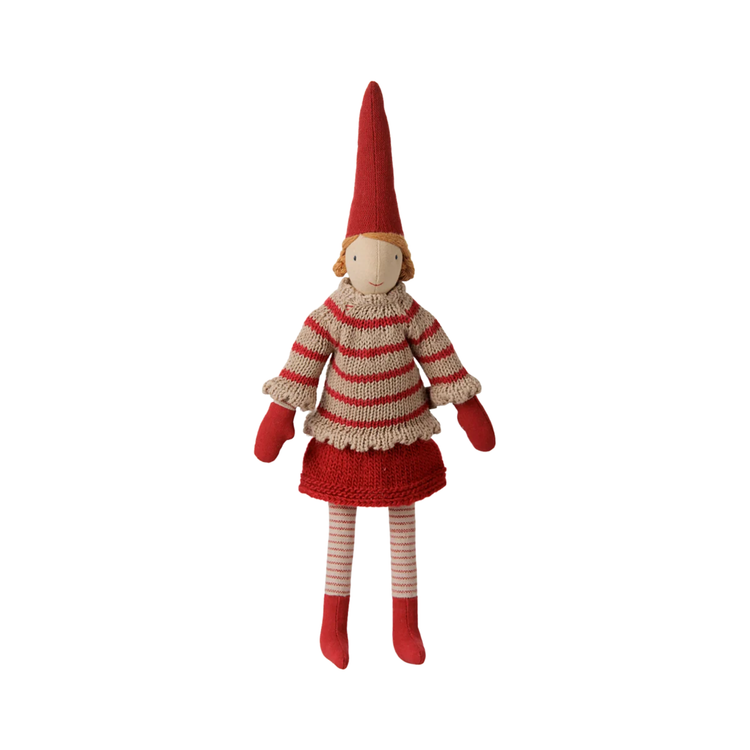 Pixy, Str. 2 - Pige - Stribet strikket sweater