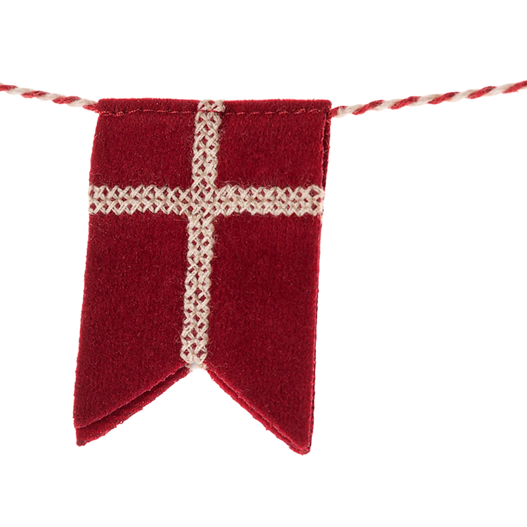 Dannebrog, Flagguirlande