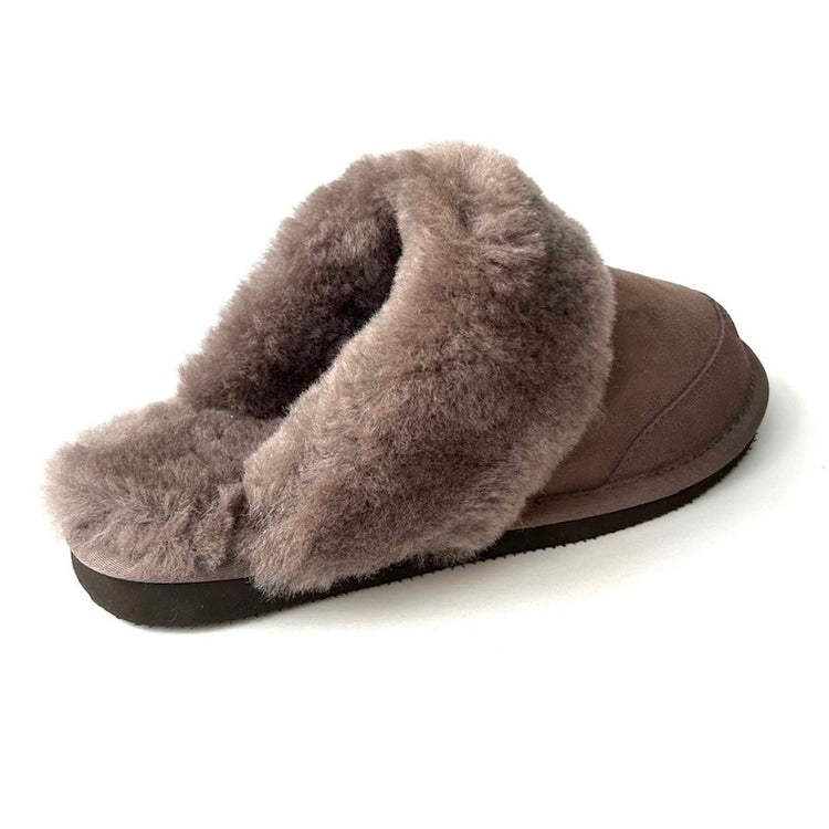 New Zealand Slippers Taupe