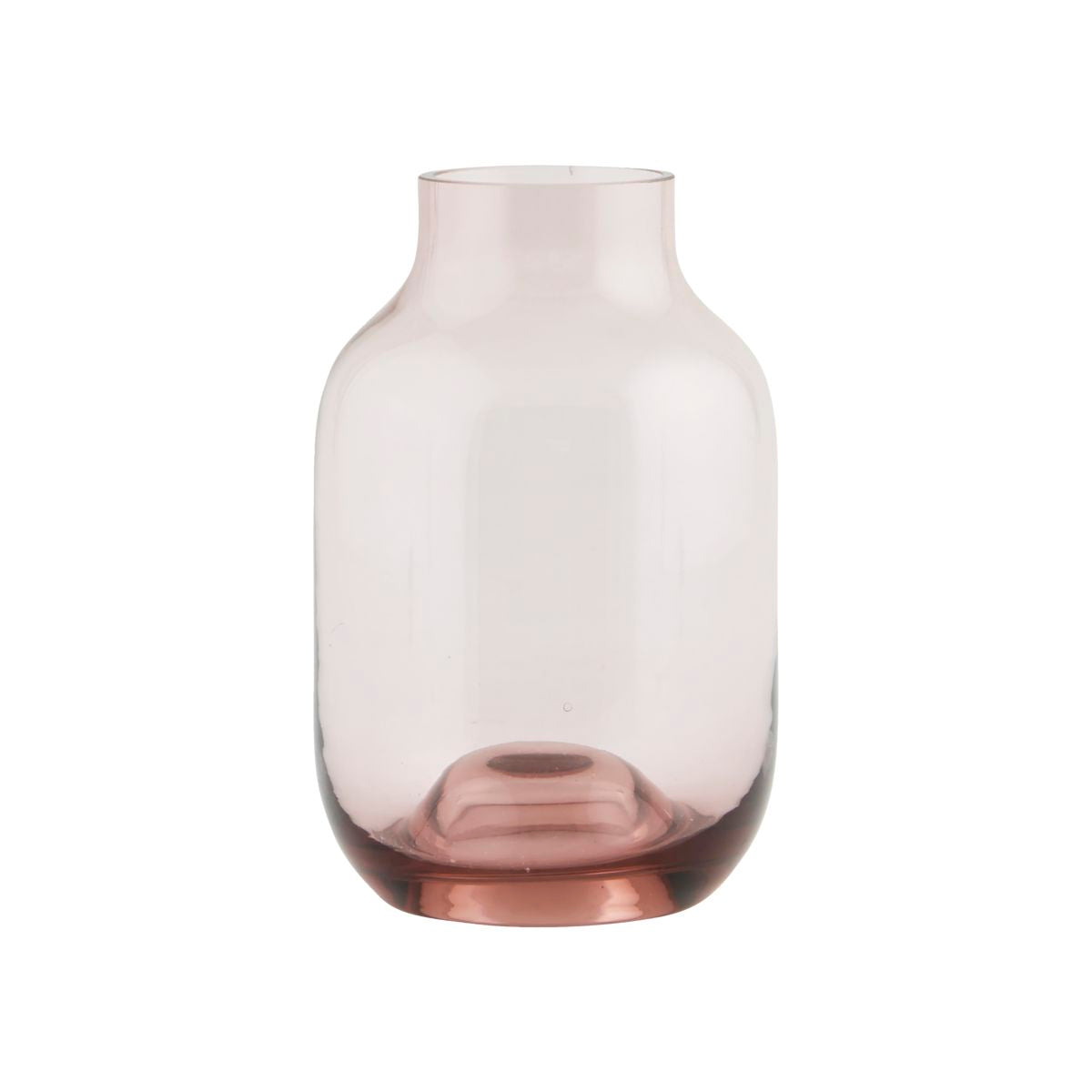 Vase i smukke rosa nuancer. Kan styles let med enkle små stilke eller grene fra haven.